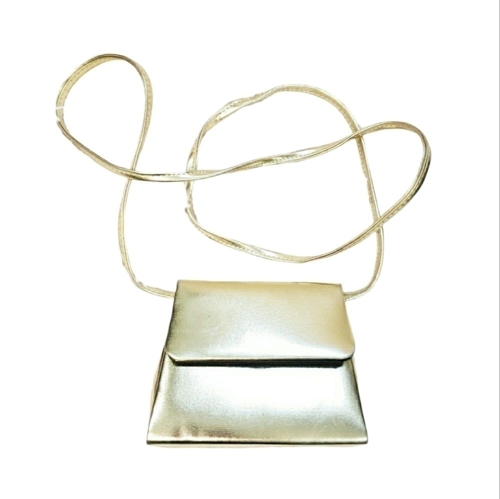 Small Gold Evening Formal Party Purse Shoulder Bag